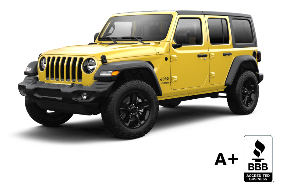 Yellow Jeep